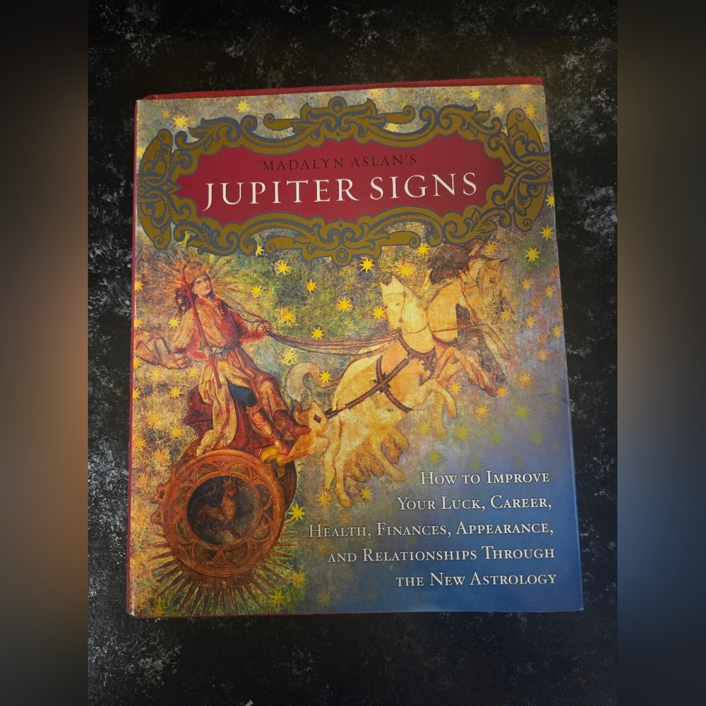 Jupiter Signs Astrology Book hardback